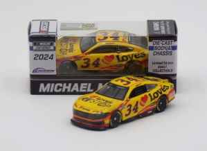 Michael McDowell 2024 Love's RV Stop 1:64 Nascar Diecast Chassis Michael McDowell, Nascar Diecast, 2024 Nascar Diecast, 1:64 Scale Diecast,