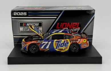 Michael McDowell 2025 Tide 1:24 Color Chrome Nascar Diecast Michael McDowell, Nascar Diecast, 2025 Nascar Diecast, 1:24 Scale Diecast