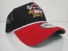 NASCAR RACING Black/Red Snap Back New Era Hat - OSFM NASCAR, apparel, hat