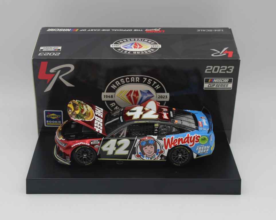 Noah Gragson 2023 Wendy's Baconator 1:24 Pressofuso Cromato Lionel Racing