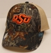 OKLAHOMA STATE UNIVERSITY Tonal Camo Mesh Trucker Style Hat/Cap - NC1420OSU