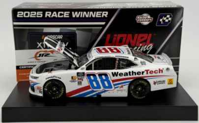 Parker Kligerman Dual Autographed w/Connor Zilisch 2025 WeatherTech Daytona Race Win 1:24 Nascar Diecast Parker Kligerman, Nascar Diecast, 2025 Nascar Diecast, 1:24 Scale Diecast, Autographed 