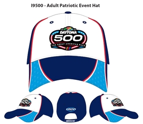 2022 Daytona 500 Patriotic Event Hat - Adult OSFM Daytona 500, NASCAR Cup Series