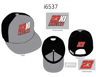 23XI 2022 Flat Bill Hat - Adult OSFM 23XI, 2022, NASCAR Cup Series