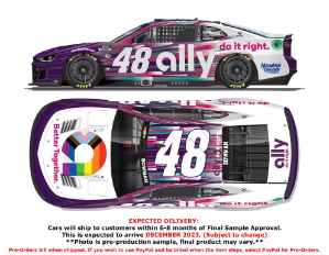 *CANCELLED* Alex Bowman 2023 Ally Better Together 1:64 Nascar Diecast Alex Bowman, Nascar Diecast, 2023 Nascar Diecast, 1:64 Scale Diecast,