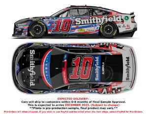 *CANCELLED* Aric Almirola 2023 Smithfield Salutes 1:24 Nascar Diecast Aric Almirola, Nascar Diecast, 2023 Nascar Diecast, 1:24 Scale Diecast