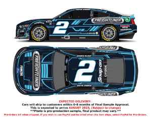 *CANCELLED* Austin Cindric 2023 Freightliner 1:24 Color Chrome Nascar Diecast Austin Cindric, Nascar Diecast, 2023 Nascar Diecast, 1:24 Scale Diecast