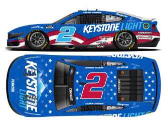 *CANCELLED* Austin Cindric 2024 Keystone Light 1:24 Color Chrome Nascar Diecast Austin Cindric, Nascar Diecast, 2024 Nascar Diecast, 1:24 Scale Diecast