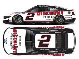 *CANCELLED* Austin Cindric 2025 Discount Tire 1:24 Color Chrome Nascar Diecast Austin Cindric, Nascar Diecast, 2025 Nascar Diecast, 1:24 Scale Diecast