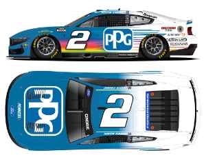 *Preorder* Austin Cindric 2026 PPG 1:24 Color Chrome Nascar Diecast Austin Cindric, Nascar Diecast, 2026 Nascar Diecast, 1:24 Scale Diecast