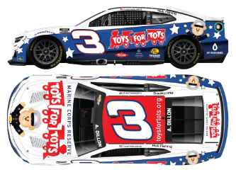 *CANCELLED* Austin Dillon 2024 Toys For Tots 1:24 Color Chrome Nascar Diecast Austin Dillon, Nascar Diecast, 2024 Nascar Diecast, 1:24 Scale Diecast