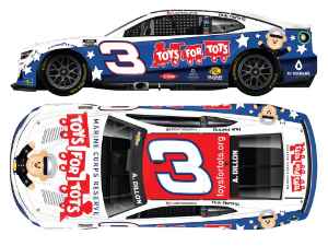 *CANCELLED* Austin Dillon 2024 Toys For Tots 1:24 Color Chrome Nascar Diecast Austin Dillon, Nascar Diecast, 2024 Nascar Diecast, 1:24 Scale Diecast