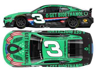 *Preorder* Austin Dillon 2026 Get Bioethanol 1:24 Flash Coat Silver Nascar Diecast Austin Dillon, Nascar Diecast, 2026 Nascar Diecast, 1:24 Scale Diecast
