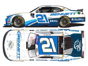 *CANCELLED* Austin Hill  2024 Bennett Transportation 1:24 Nascar Diecast - Xfinity Series  Austin Hill, Nascar Diecast, 2024 Nascar Diecast, 1:24 Scale Diecast