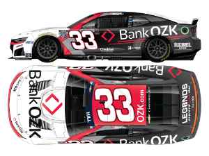 *Preorder* Austin Hill 2026 Bank OZK 1:24 Raw Nascar Diecast Austin Hill , Nascar Diecast, 2026 Nascar Diecast, 1:24 Scale Diecast