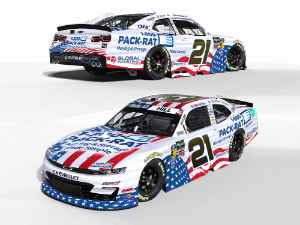 *Preorder* Austin Hill 2026 Pack-Rat Moving & Storage 1:24 Raw Nascar Diecast - O'Reilly Auto Parts Series Austin Hill, Nascar Diecast, 2026 Nascar Diecast, 1:24 Scale Diecast