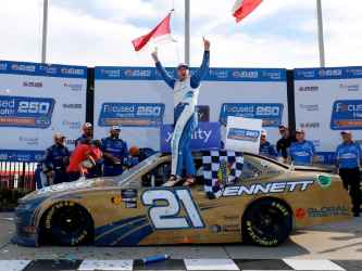 *CANCELLED* Austin Hill Autographed 2024 Bennett Transportation & Logistics Atlanta 9/7 Race Win 1:24 Nascar Diecast - Xfinity Series Austin Hill, Nascar Diecast, 2024 Nascar Diecast, 1:24 Scale Diecast, Autographed
