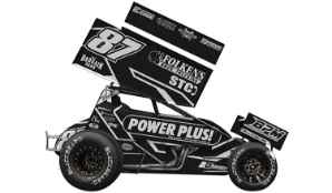 *Preorder* Aaron Reutzel 2026 Power Plus- Black  #87 1:50 Sprint Car Diecast Aaron Reutzel, sprint diecast, diecast collectibles, dirt racing, sprint car, diecast cars, die-cast, racing collectibles, nascar die cast, 
