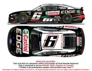 *CANCELLED* Brad Keselowski 2023 Castrol EDGE 1:24 Color Chrome Nascar Diecast - FOIL NUMBER DIECAST Brad Keselowski, Nascar Diecast, 2023 Nascar Diecast, 1:24 Scale Diecast