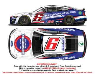 *CANCELLED* Brad Keselowski 2023 Elk Grove Village 1:64 Nascar Diecast - FOIL NUMBER DIECAST Brad Keselowski, Nascar Diecast, 2023 Nascar Diecast, 1:64 Scale Diecast,