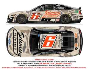*CANCELLED* Brad Keselowski 2023 Solomon Plumbing Camo 1:64 Nascar Diecast - FOIL NUMBER DIECAST Brad Keselowski, Nascar Diecast, 2023 Nascar Diecast, 1:64 Scale Diecast,