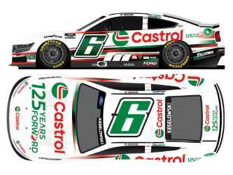 *CANCELLED* Brad Keselowski 2024 Castrol 125 Years Forward 1:24 Color Chrome Nascar Diecast - FOIL NUMBER DIECAST Brad Keselowski , Nascar Diecast, 2024 Nascar Diecast, 1:24 Scale Diecast