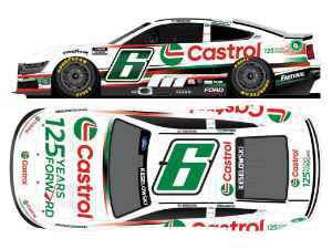 *CANCELLED* Brad Keselowski 2024 Castrol 125 Years Forward 1:24 Color Chrome Nascar Diecast - FOIL NUMBER DIECAST Brad Keselowski , Nascar Diecast, 2024 Nascar Diecast, 1:24 Scale Diecast