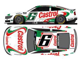 *CANCELLED* Brad Keselowski 2024 Castrol Throwback 1:24 Color Chrome Nascar Diecast - FOIL NUMBER DIECAST Brad Keselowski, Nascar Diecast, 2024 Nascar Diecast, 1:24 Scale Diecast