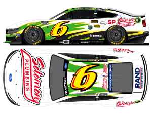 *Preorder* Brad Keselowski 2026 Solomon Plumbing Throwback 1:24 Color Chrome Nascar Diecast Brad Keselowski, Nascar Diecast, 2026 Nascar Diecast, 1:24 Scale Diecast