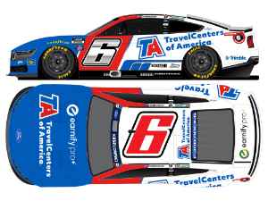 *Preorder* Brad Keselowski 2026 TravelCenters Of America 1:24 Flash Coat Silver Nascar Diecast - FOIL NUMBER DIECAST Brad Keselowski, Nascar Diecast, 2026 Nascar Diecast, 1:24 Scale Diecast