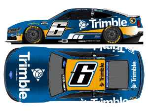 *Preorder* Brad Keselowski 2026 Trimble 1:24 Nascar Diecast - FOIL NUMBER DIECAST Brad Keselowski, Nascar Diecast, 2026 Nascar Diecast, 1:24 Scale Diecast