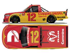 *Preorder* Brenden "Butterbean" Queen 2026 Cummins Throwback 1:24 Nascar Diecast - Truck Series Brenden "Butterbean" Queen , Nascar Diecast, 2026 Nascar Diecast, 1:24 Scale Diecast