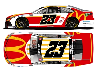 *Preorder* Bubba Wallace 2021 McDonalds 1:24 Color Chrome Bubba Wallace, Nascar Diecast,2021 Nascar Diecast,1:24 Scale Diecast, pre order diecast