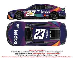 *CANCELLED* Bubba Wallace 2023 Leidos 1:24 Color Chrome Nascar Diecast Bubba Wallace, Nascar Diecast, 2023 Nascar Diecast, 1:24 Scale Diecast