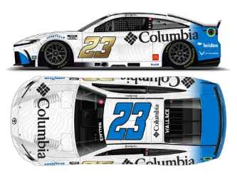 *CANCELLED* Bubba Wallace 2024 Columbia 1:24 Nascar Diecast - FOIL NUMBER DIECAST Bubba Wallace, Nascar Diecast, 2024 Nascar Diecast, 1:24 Scale Diecast