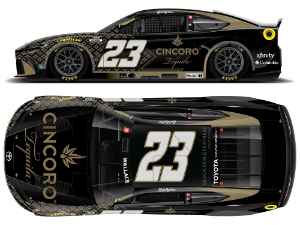 *Preorder* Bubba Wallace 2026 Cincoro Tequila 1:24 FlashCoat Silver Nascar Diecast Bubba Wallace, Nascar Diecast, 2026 Nascar Diecast, 1:24 Scale Diecast