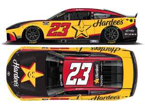 *Preorder* Bubba Wallace 2026 Hardee's 1:24 Color Chrome Nascar Diecast Bubba Wallace, Nascar Diecast, 2026 Nascar Diecast, 1:24 Scale Diecast