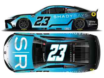 *Preorder* Bubba Wallace 2026 Shady Rays 1:24 Color Chrome Nascar Diecast Bubba Wallace, Nascar Diecast, 2026 Nascar Diecast, 1:24 Scale Diecast