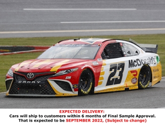 *Preorder* Bubba Wallace Autographed 2021 McDonalds Talladega First Cup Series Win 1:24 Bubba Wallace, Race Win, Nascar Diecast, 2021 Nascar Diecast, 1:24 Scale Diecast, pre order diecast