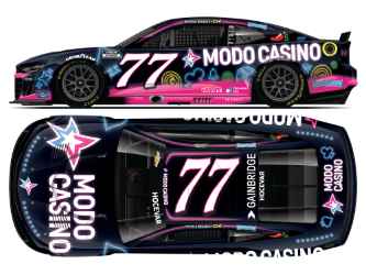 *Preorder* Carson Hocevar 2025 Modo Casino 1:24 Color Chrome Nascar Diecast Carson Hocevar, Nascar Diecast, 2025 Nascar Diecast, 1:24 Scale Diecast