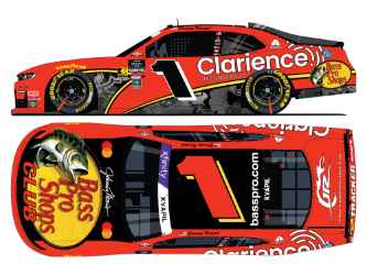 *CANCELLED* Carson Kvapil 2025 Bass Pro Shops Throwback 1:24 Color Chrome Nascar Diecast - FOIL NUMBER CAR - Xfinity Series Carson Kvapil, Nascar Diecast, 2025 Nascar Diecast, 1:24 Scale Diecast