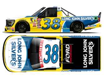 *CANCELLED* Chandler Smith 2025 Long John Silvers 1:24 Nascar Diecast - FOIL NUMBER - Truck Series Chandler Smith, Nascar Diecast, 2025 Nascar Diecast, 1:24 Scale Diecast