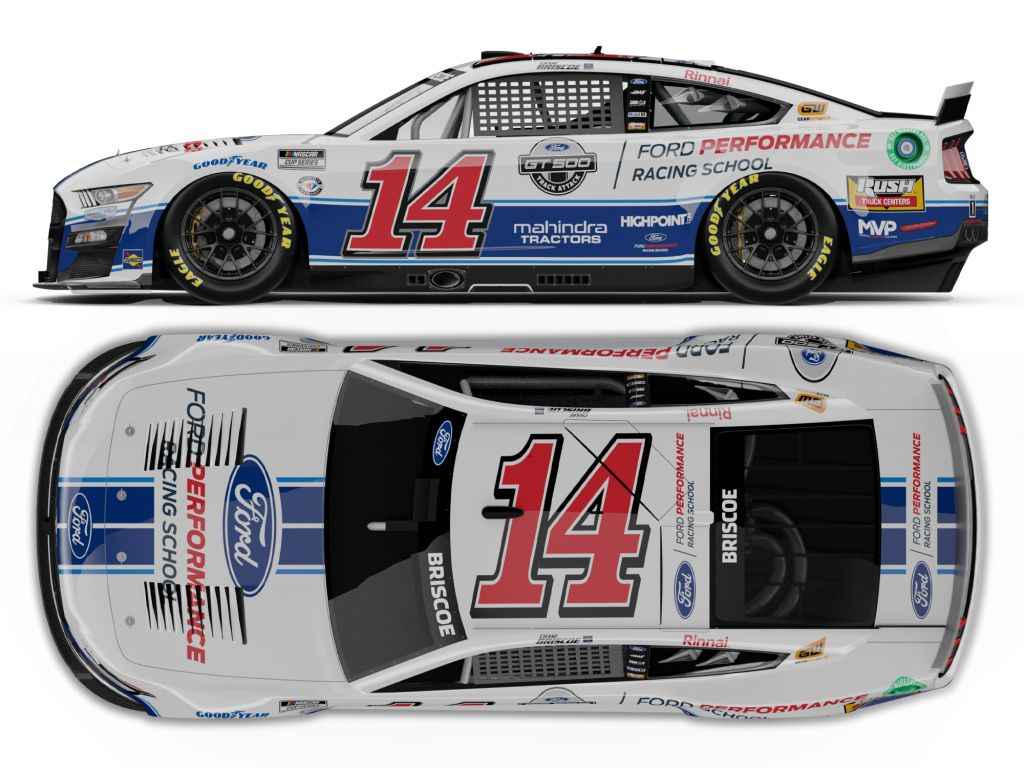 Ford Performance Racing School (チェイスカー) Chase Briscoe 2023 Ford Performance Racing School 1:64 Nascar Diecast