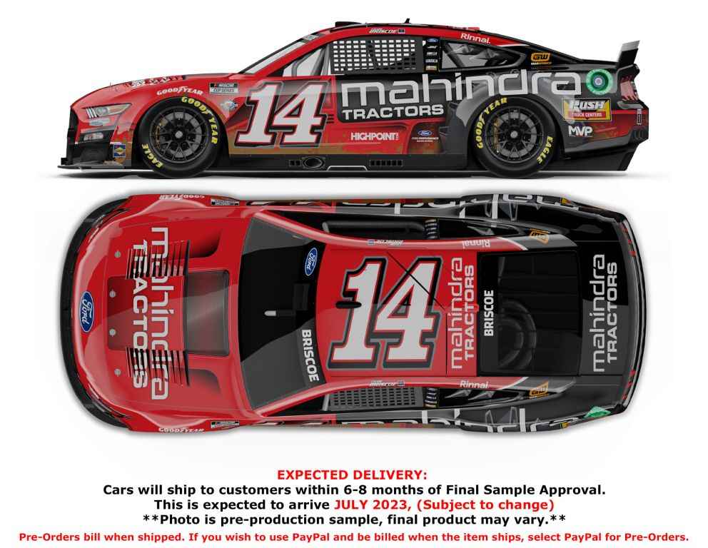 Modellino NASCAR 1:24 Chase Briscoe – Ford Mustang Mahindra Tractors 2023 – Lionel Racing - Foto 2
