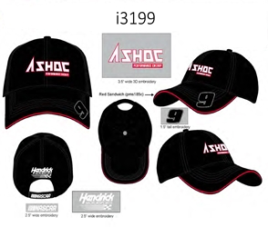 *Preorder* Chase Elliott 2022 Ashoc Performance Hat - Adult OSFM Chase Elliott, Ashoc, 2022, NASCAR Cup Series