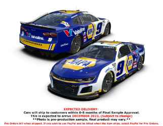 *CANCELLED* Chase Elliott 2023 NAPA / Valvoline 1:24 Color Chrome Nascar Diecast Chase Elliott, Nascar Diecast, 2023 Nascar Diecast, 1:24 Scale Diecast