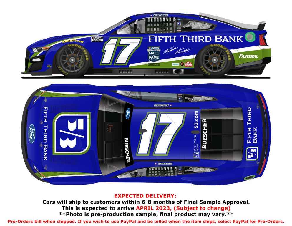 Chris Buescher 2022 Fifth Third Bank / Matt Kenseth Tribute 1:24