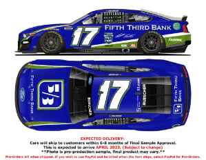 *CANCELLED* Chris Buescher 2022 Fifth Third Bank / Matt Kenseth Tribute 1:64 Nascar Diecast Chris Buescher, Nascar Diecast, 2022 Nascar Diecast, 1:64 Scale Diecast,