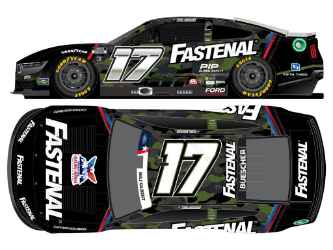 *CANCELLED* Chris Buescher 2024 Fastenal Salutes 1:24 Nascar Diecast - FOIL NUMBER DIECAST Chris Buescher, Nascar Diecast, 2024 Nascar Diecast, 1:24 Scale Diecast
