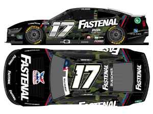 *CANCELLED* Chris Buescher 2024 Fastenal Salutes 1:64 Nascar Diecast - FOIL NUMBER DIECAST Chris Buescher, Nascar Diecast, 2024 Nascar Diecast, 1:64 Scale Diecast,